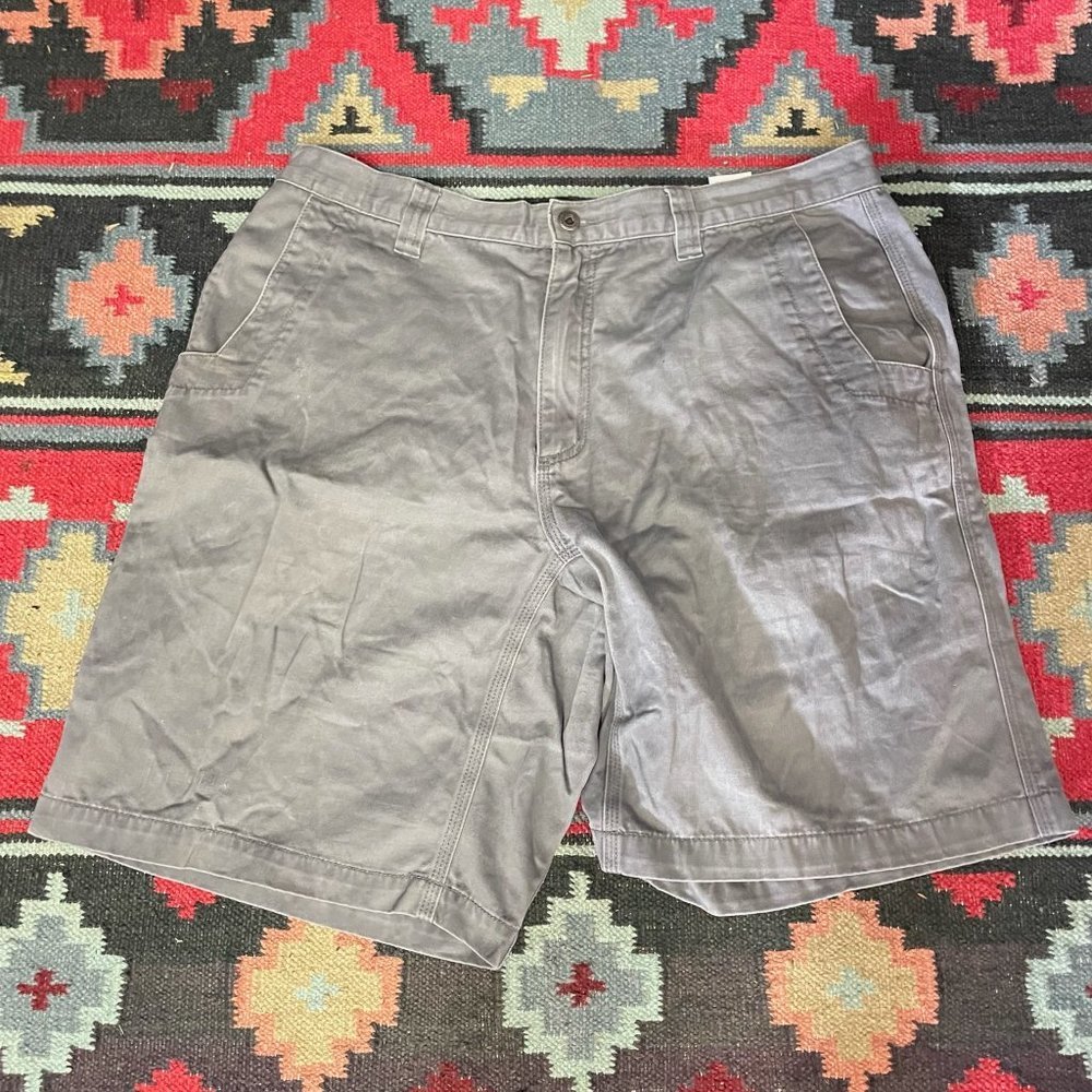 Mountain Khakis Men's Jackson Hole Jean Shorts Gray 36x10 Alpine Flint Teton